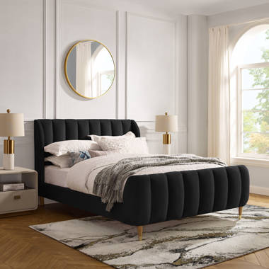 Willa Arlo Interiors Xzavier Upholstered Platform Bed Reviews